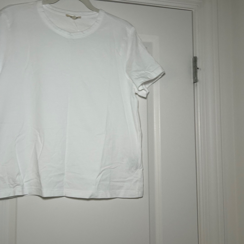 Madewell White Short Sleeve Crewneck Tee - Picture 3 of 8